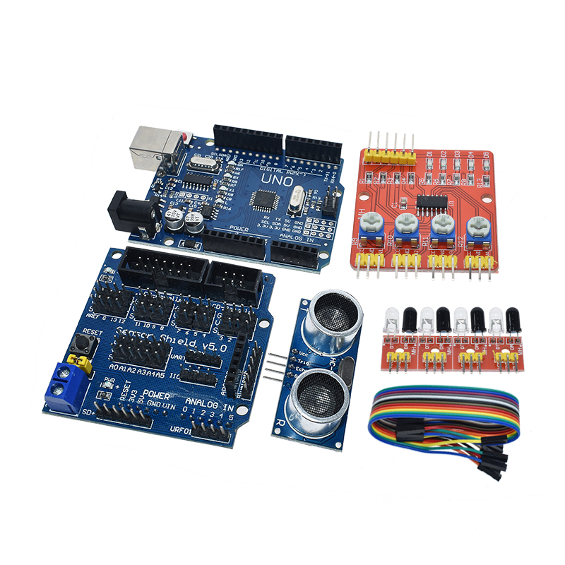 Diy Electronics Learning Kit - LIZAO Untuk Arduino UNO R3 Robot