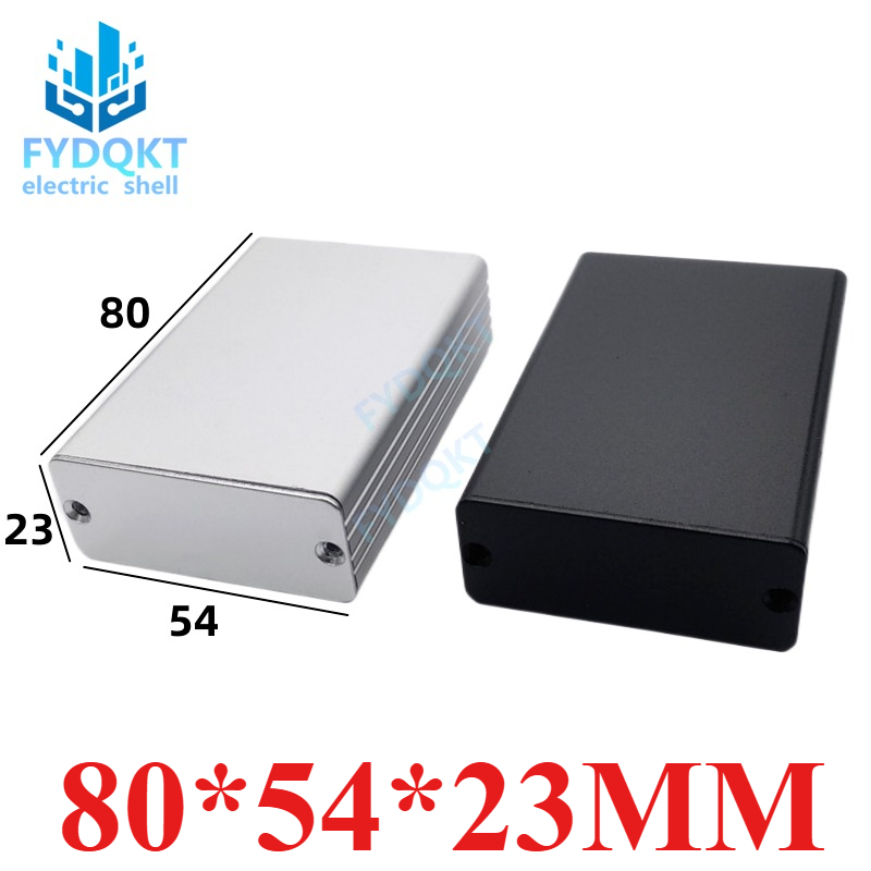 Diy Electronics Box - Kotak baterai papan sirkuit Aloi aluminium