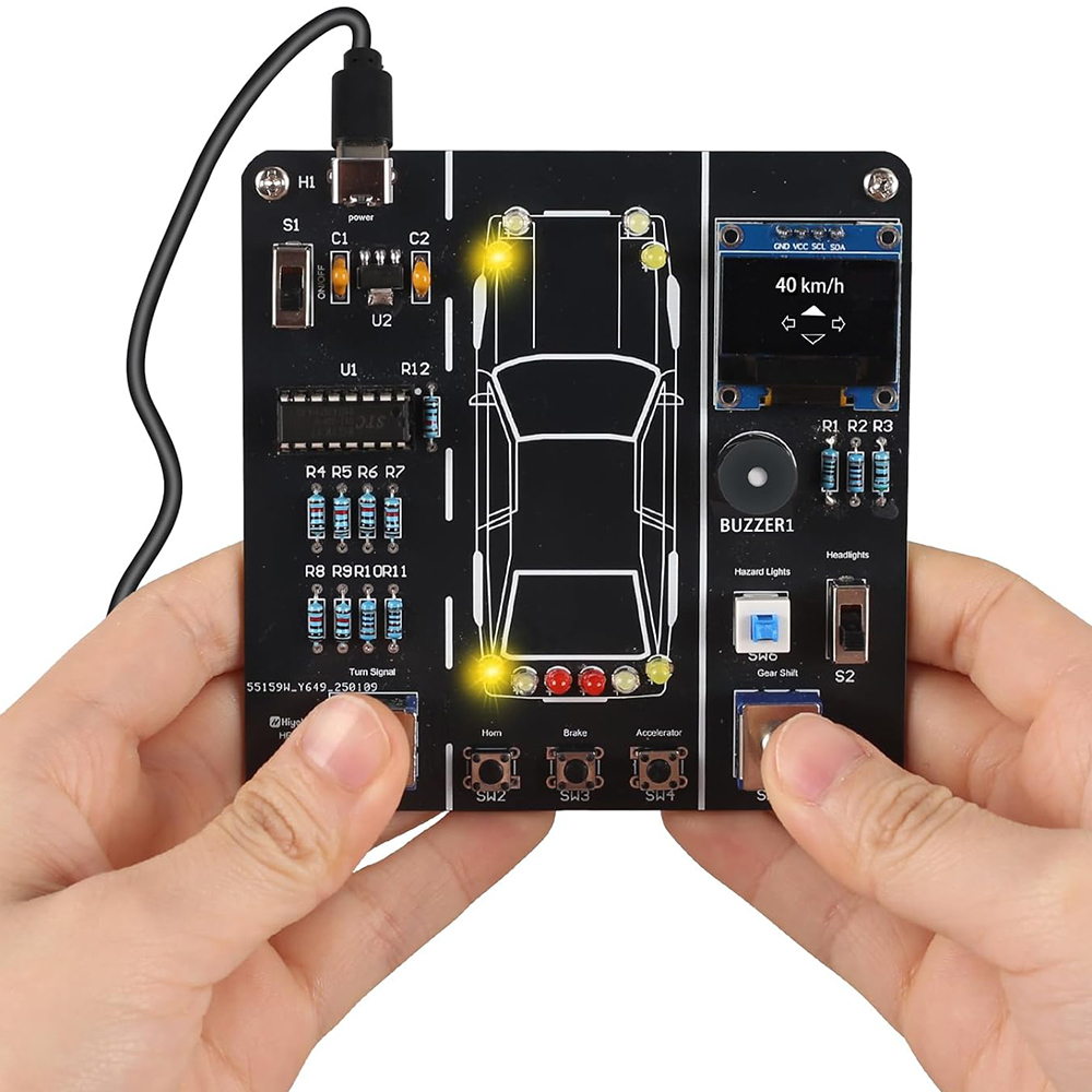 Kit Latihan Penyolderan Simula - Diy Electronics Learning Kit ulasan dan harga