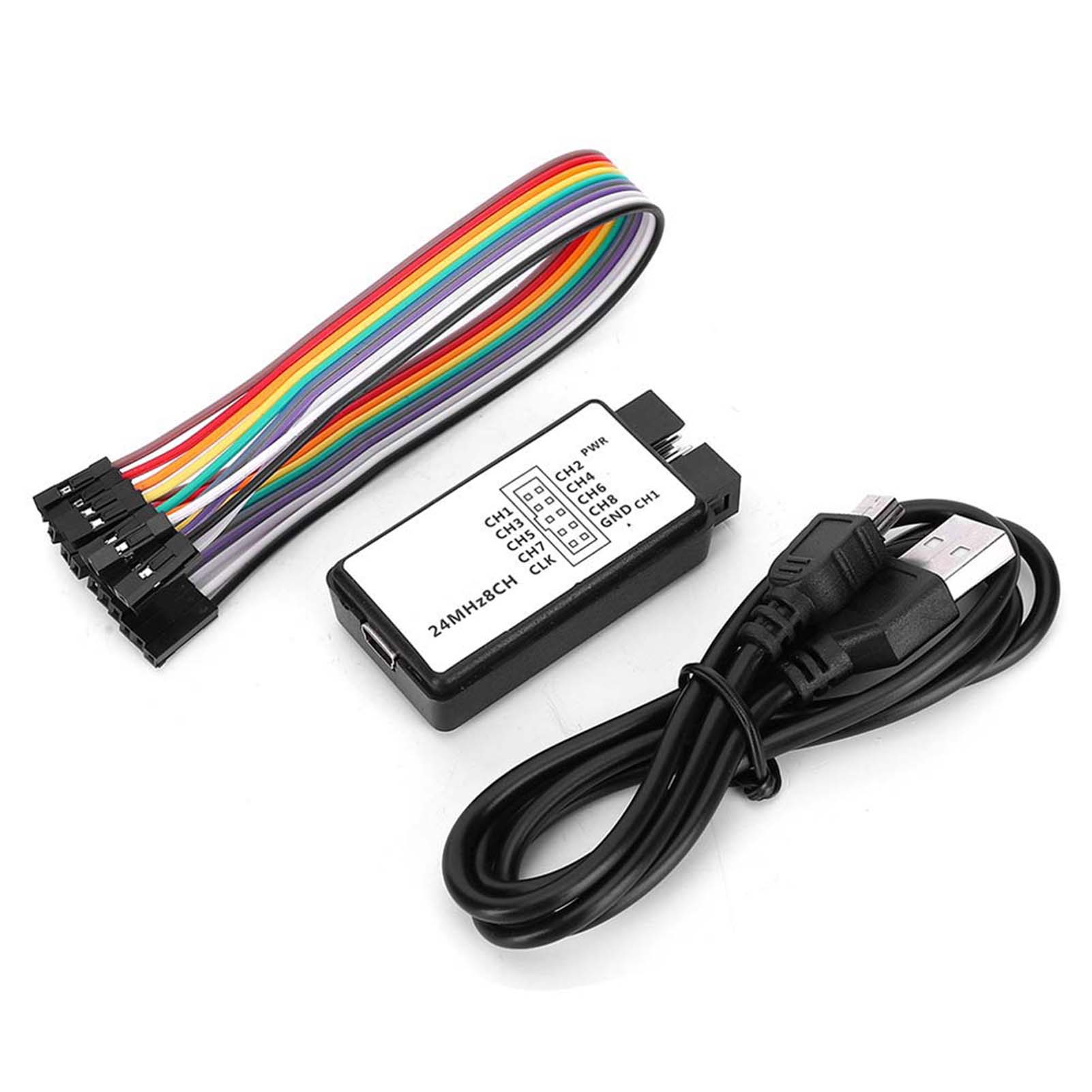 Penganalisis Logika 24MHz USB  - Logic Analyzer Usb ulasan dan harga